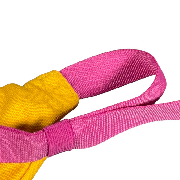 Santa Cruz Skateboards Bag Yellow Pink Waist Fanny Pack Adjustable Strap Retro - Picture 7 of 10